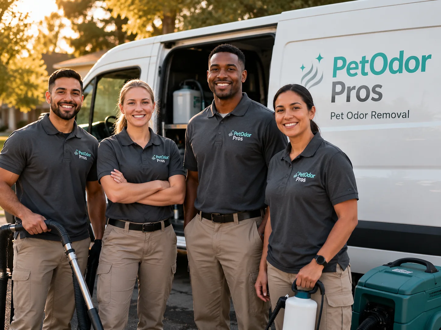 Pet Odor Removal team serving Linden, TX